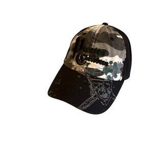 Disney Pirates Of The Caribbean Camo Embroidered Baseball Cap
